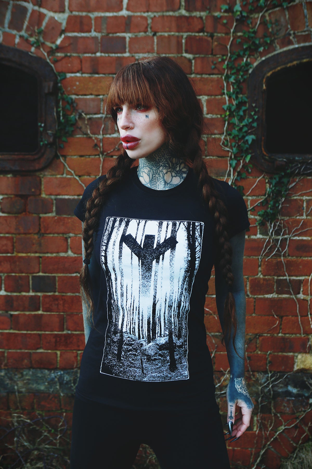 Algiz, AlgiR, rune tshirt - T-shirt