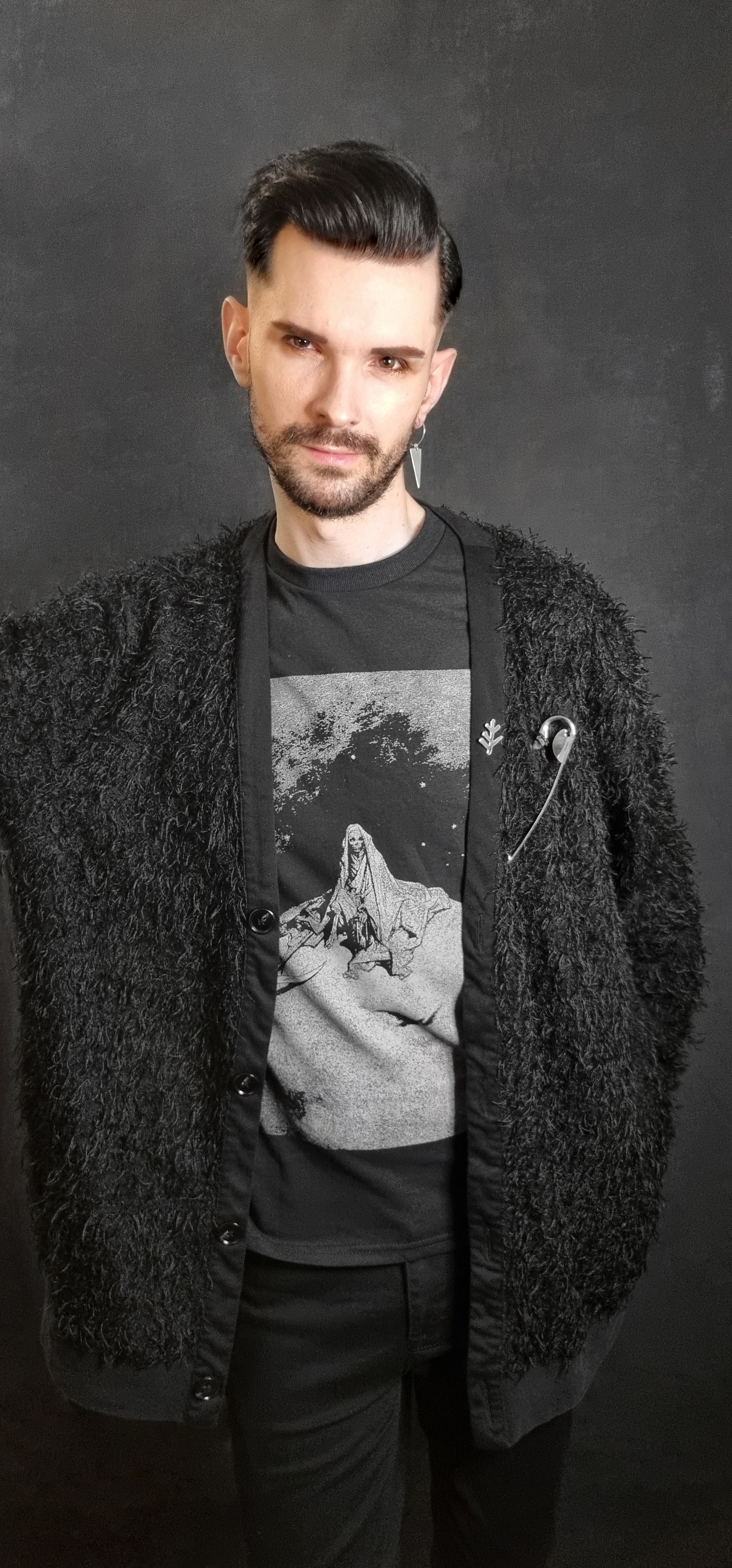 Death and the Raven, Gustave Dore illustration - T-shirt