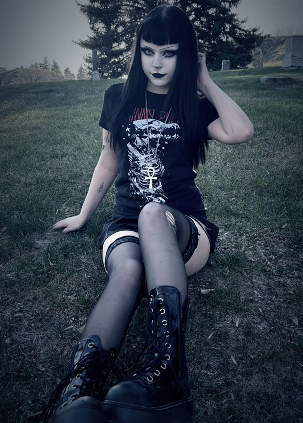 Skinny Puppy "contest winner", official merchandise - T-shirt female fitted