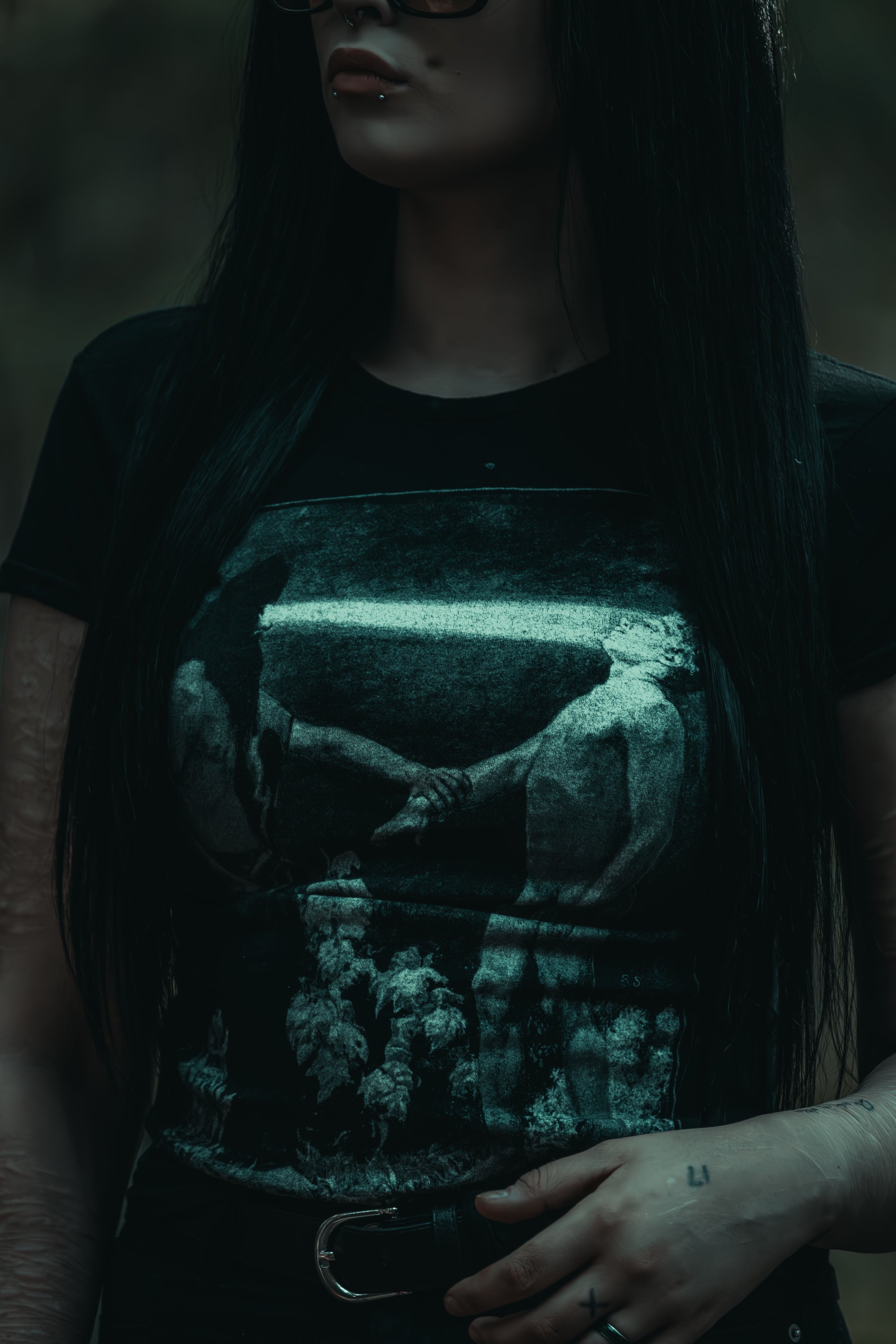 HATE version 2 by Adrian Smith - T-shirt female fitted main image 0