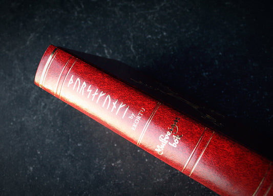 G U L L V E I G A R B O K - red special edition plus poster pack - BOOK