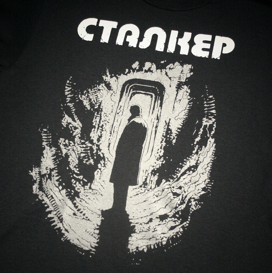 STALKER, B/W version! Andrei Tarkovsky - T-shirt female fitted
