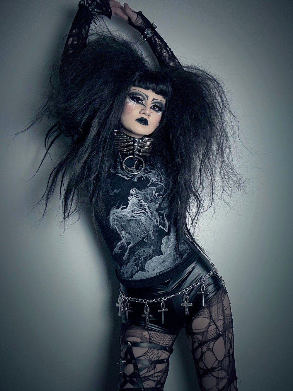 DEATH, Gustave Dore illustration - T-shirt female fitted