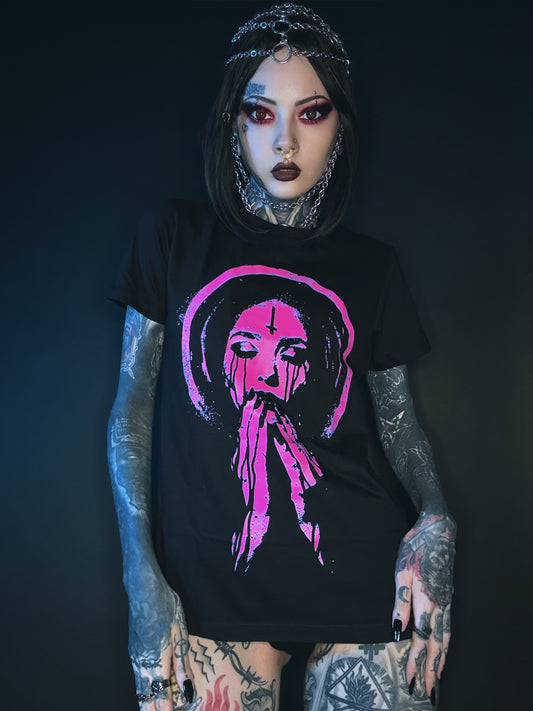 Pink Cross - T-shirt