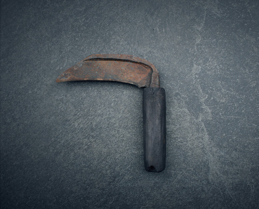 Vintage / antique sickle 17 - RITUAL ITEM