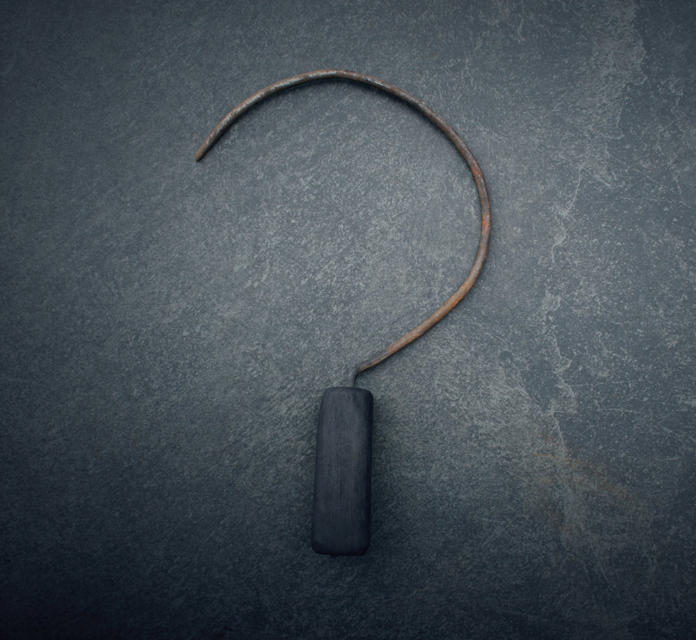Vintage / antique hay hook / sickle 39 - RITUAL ITEM