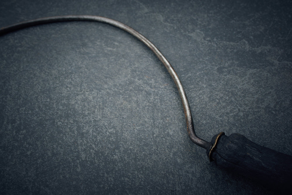 Vintage / antique hay hook / sickle 38 - RITUAL ITEM