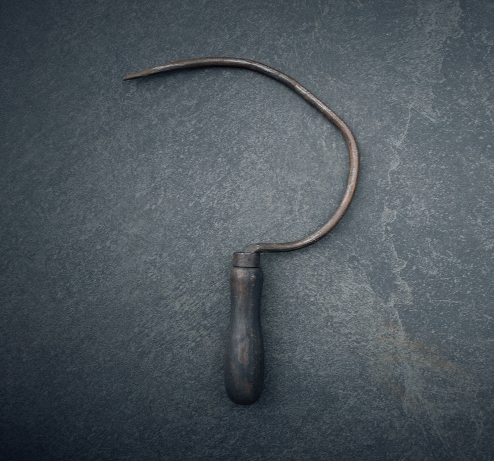 Vintage / antique hay hook / sickle 34 - RITUAL ITEM