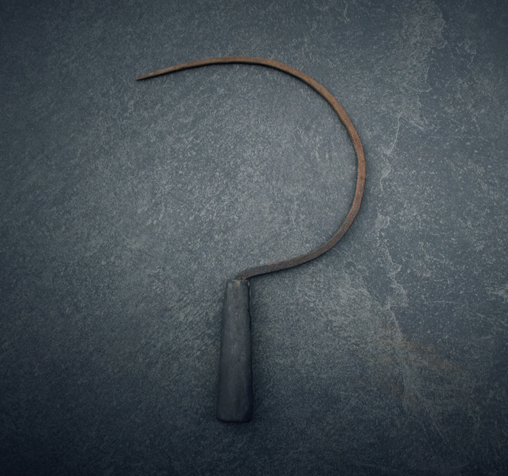 Vintage / antique hay hook / sickle 33 - RITUAL ITEM