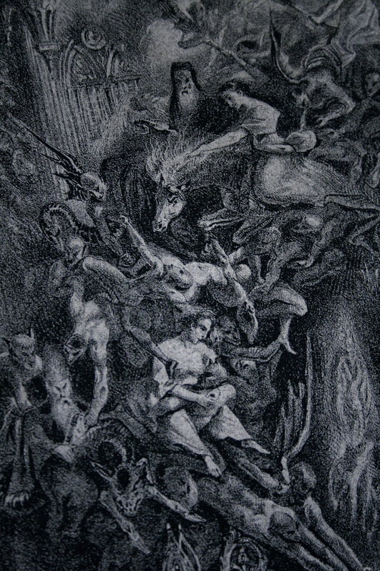 Pope hell cathedral sabbath - T-shirt female fitted