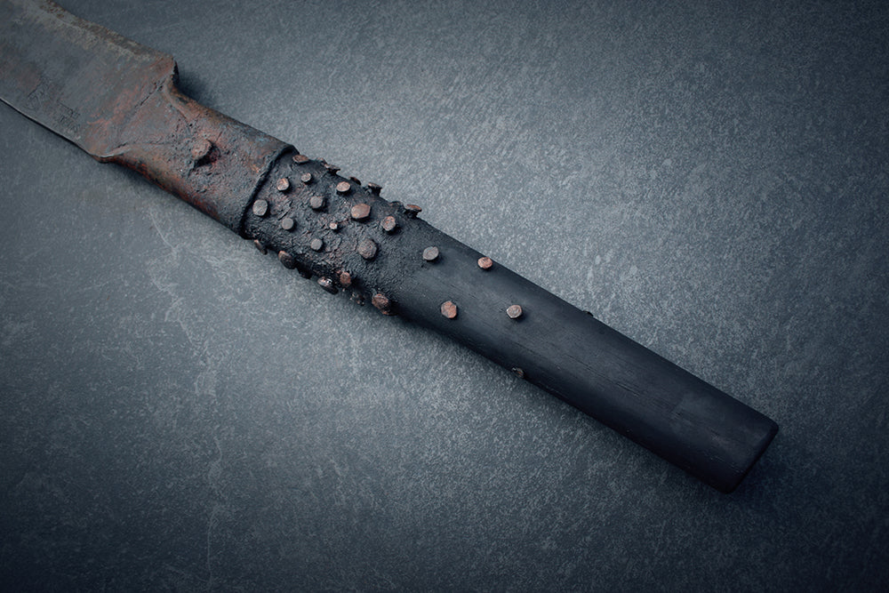 Ritual blade rust and rivets reaper - RITUAL ITEM