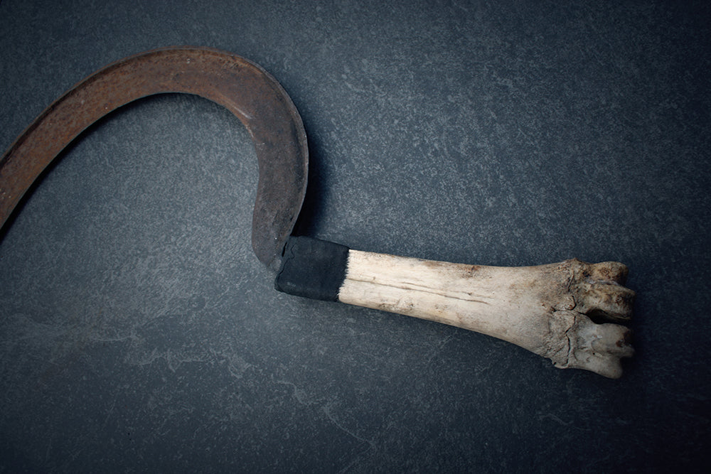 Ritual BONE sickle 44 - RITUAL ITEM