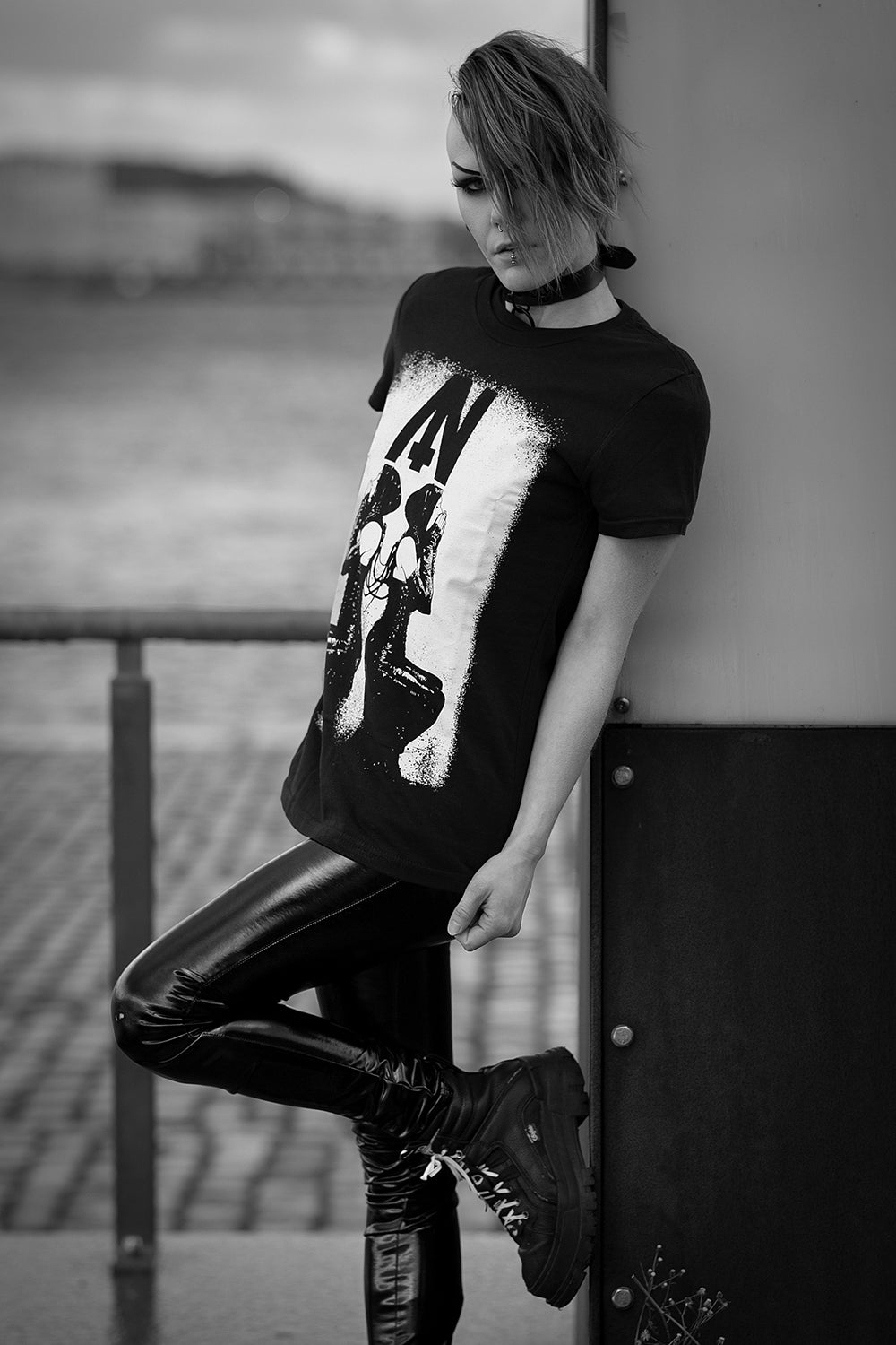 Abu Nein "Nuns", official merchandise - T-shirt female fitted