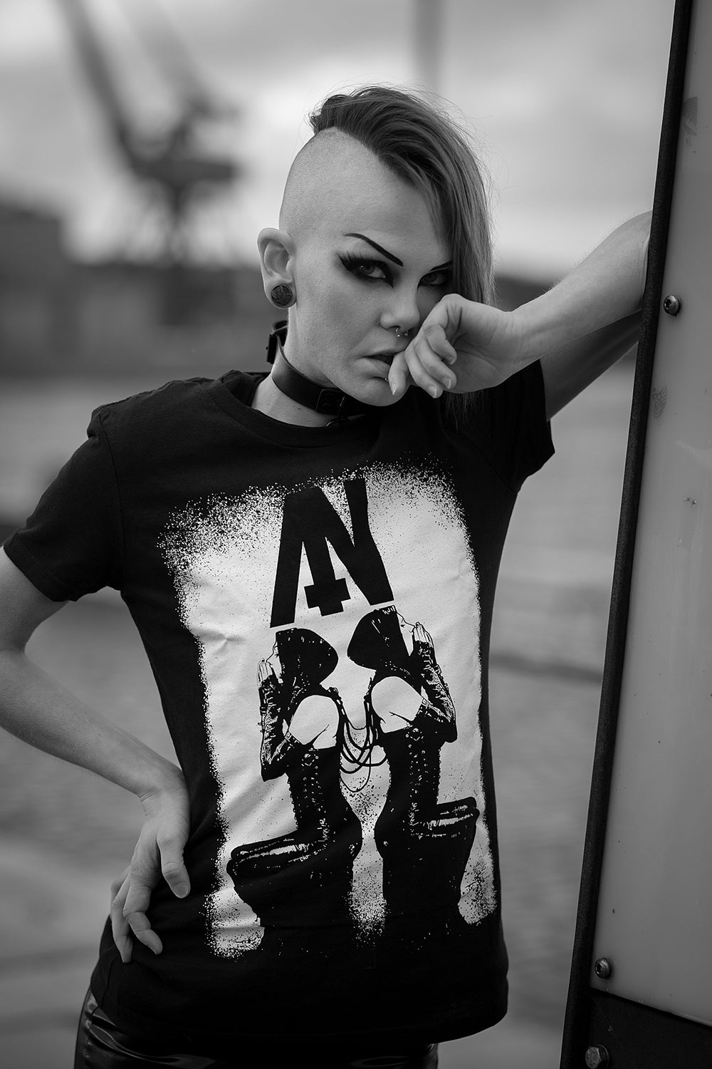 Abu Nein "Nuns", official merchandise - T-shirt female fitted
