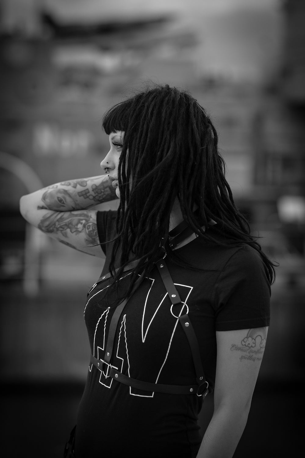 Abu Nein "Logo design", official merchandise - T-shirt female fitted