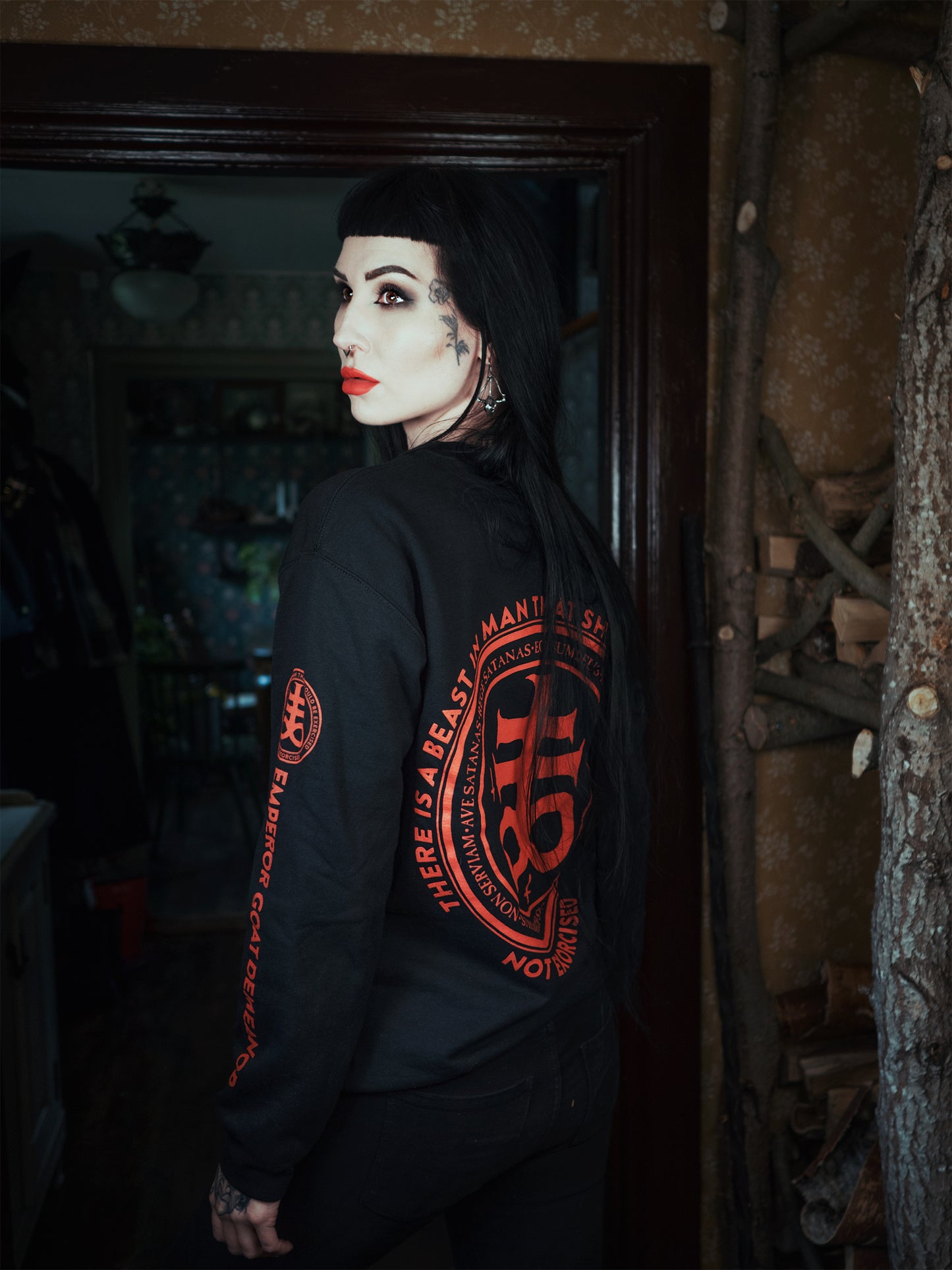 Great Emperor Goat, horned God - SWEATSHIRT