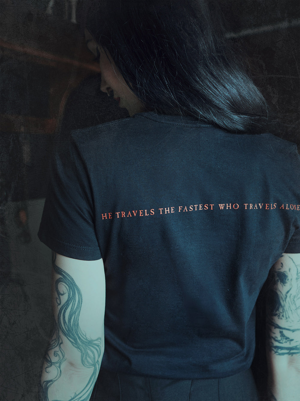 Down to Gehenna or up to the throne - T-shirt female fitted