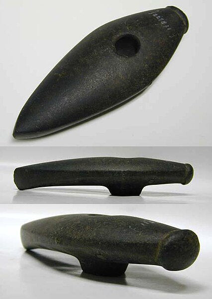 Replica of ceremonial ritual axe, Battle Axe Culture in Sweden, SHINY edition - RITUAL ITEM