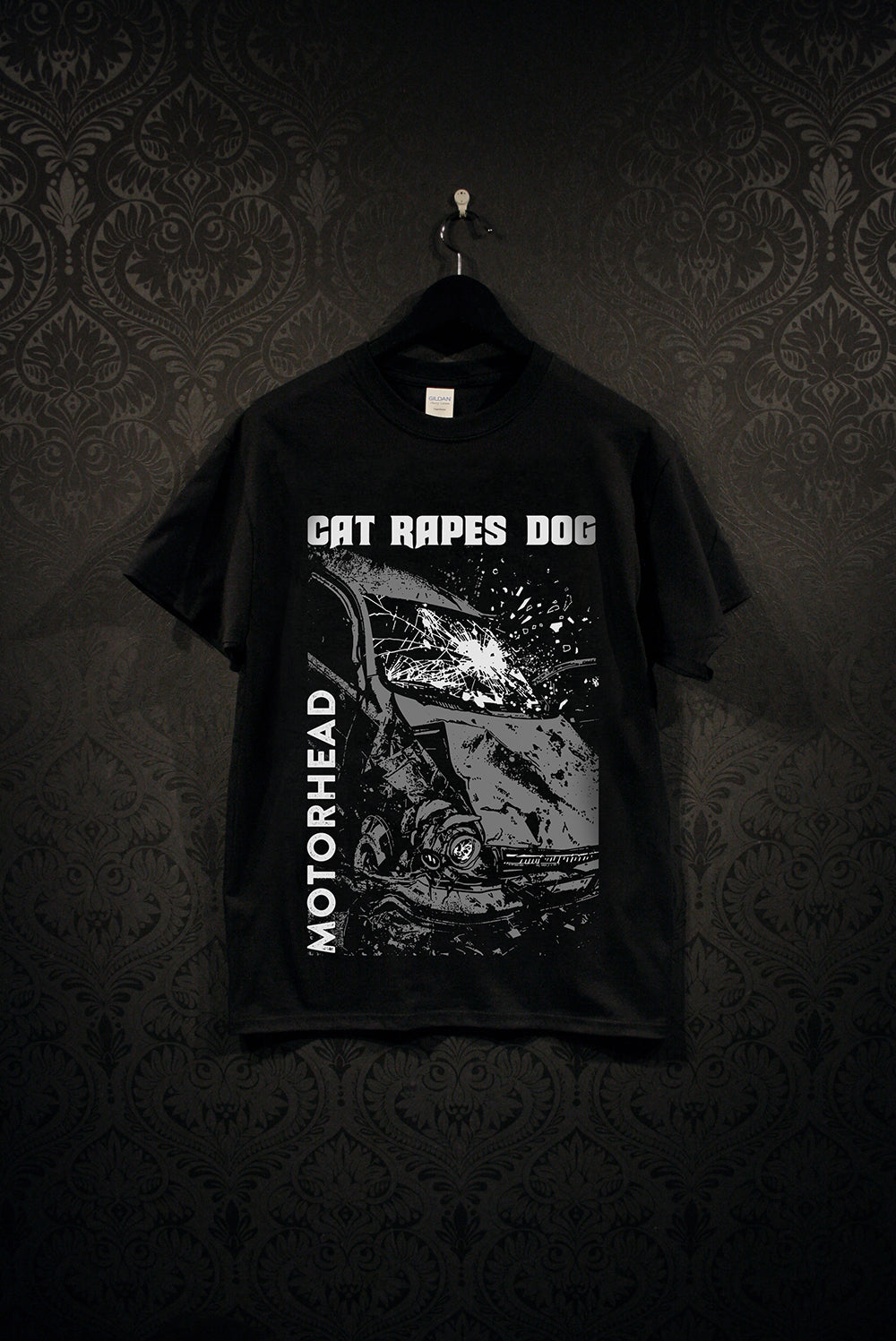 Cat Rapes Dog "MOTORHEAD", official merchandise - T-shirt