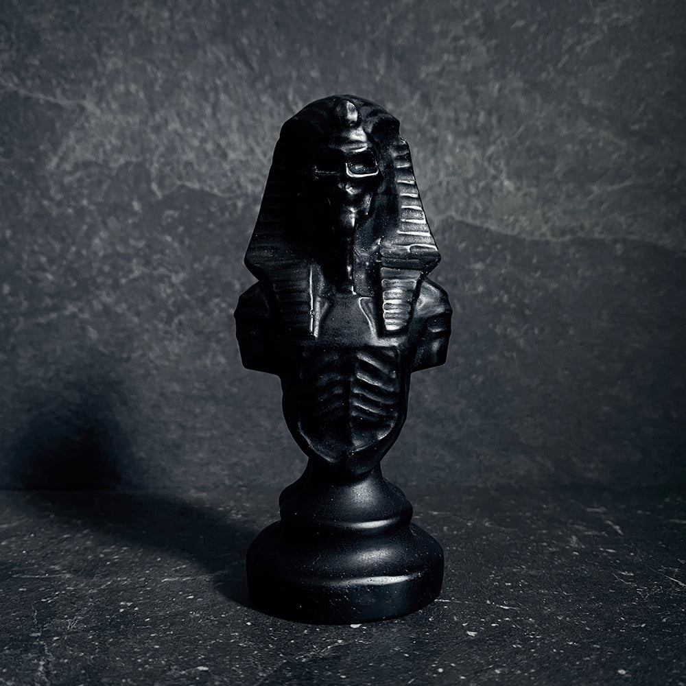 Nephren-Ka, The Black Pharaoh, embodied Nyarlathotep, carved black obsidian - RITUAL ITEM