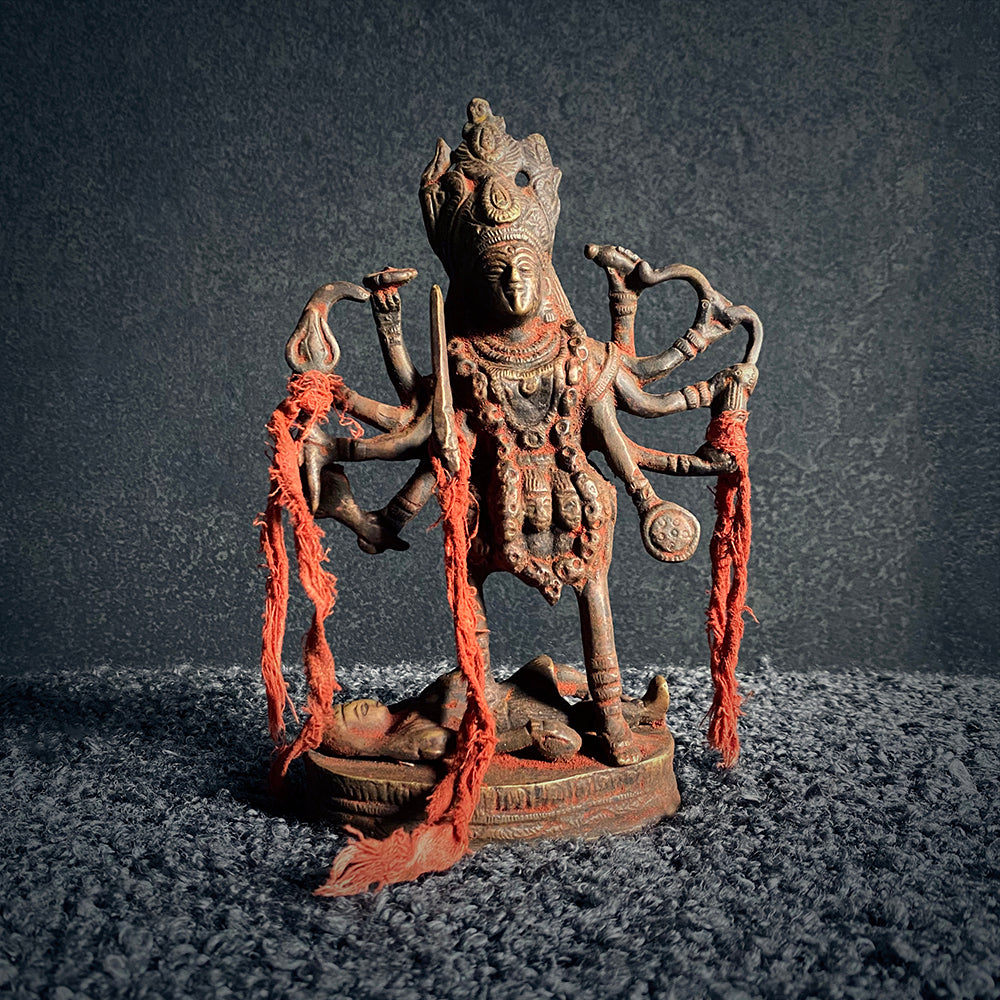 KALI statue, aged bronze patina edition - RITUAL ITEM