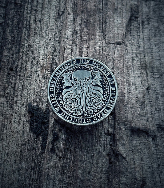 Cthulhu waits dreaming in his house - PIN