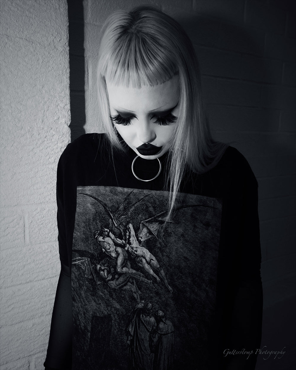 The Erinnys, demons, Gustave Dore illustration - T-shirt