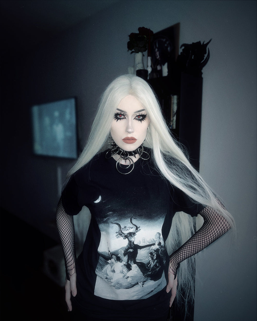 Witches' Sabbath (Goya, 1798) - T-shirt female fitted