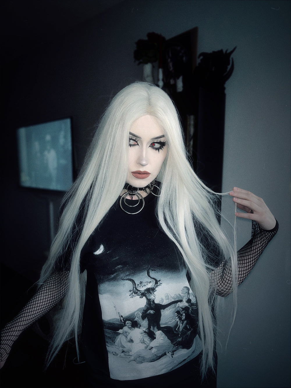 Witches' Sabbath (Goya, 1798) - T-shirt female fitted