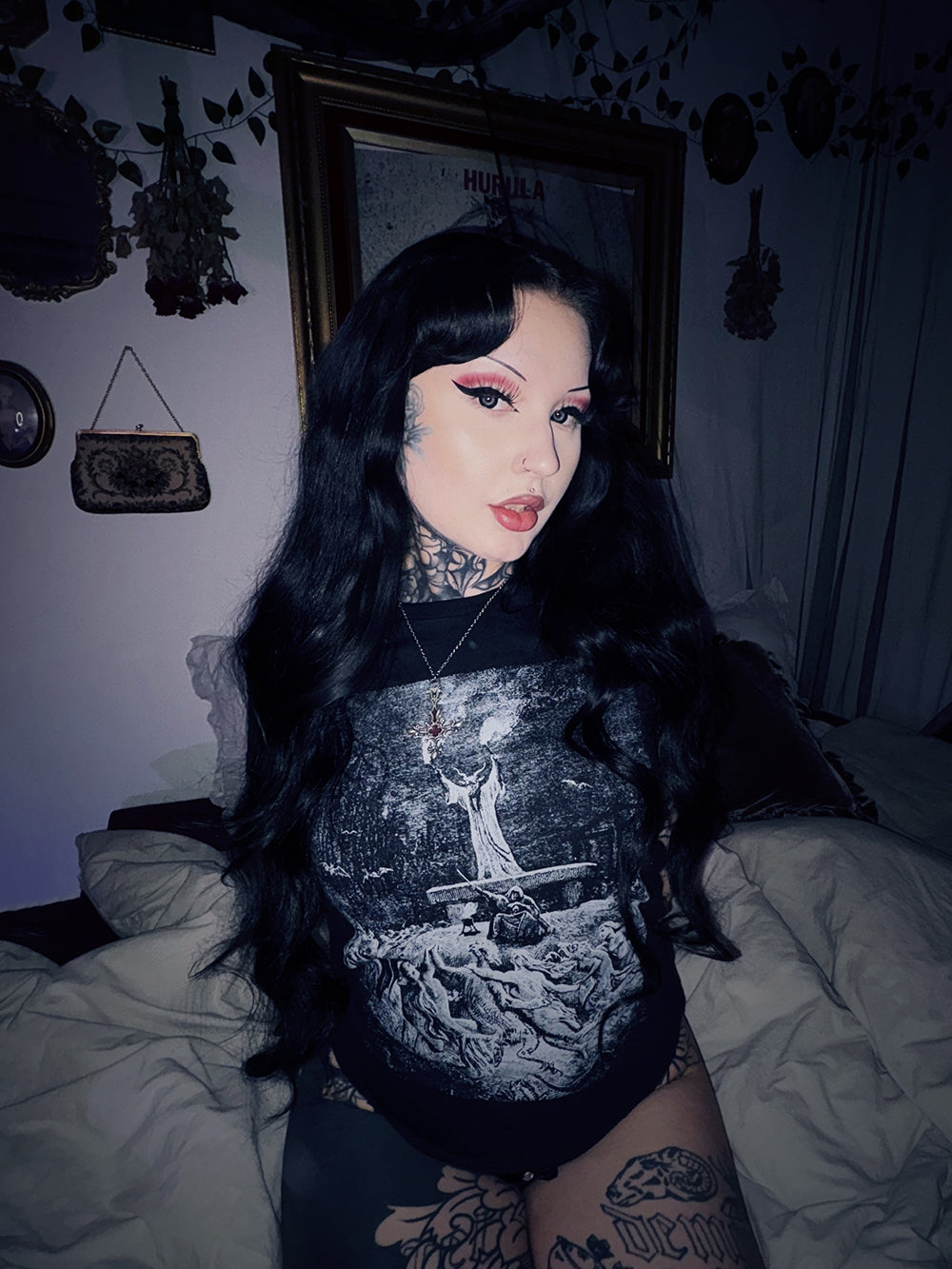 La Danse du Sabbat, The dance of the Sabbath from the book, occult / witchcraft - T-shirt female fitted