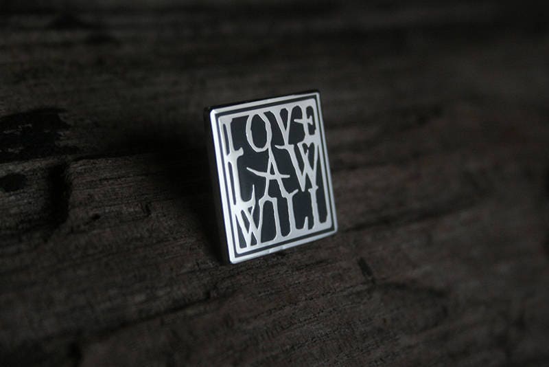 Love Law Will, crowley, thelema, occult and magick - PIN