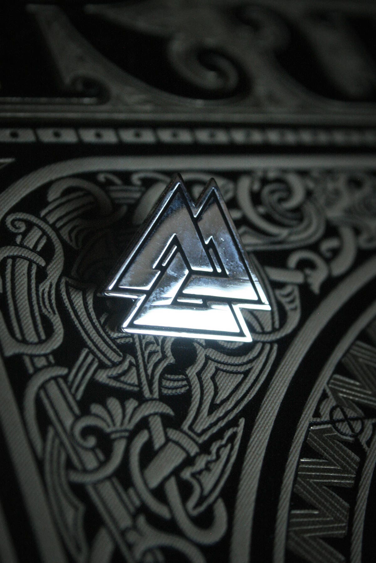 Valknut, double - PIN