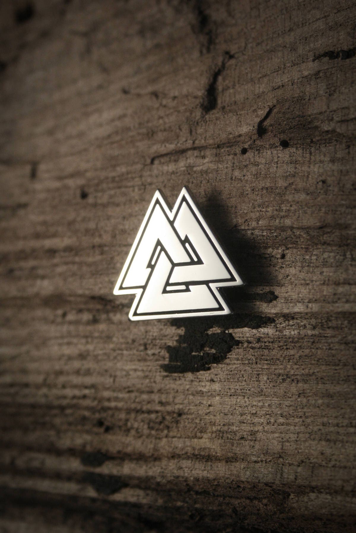Valknut, double - PIN