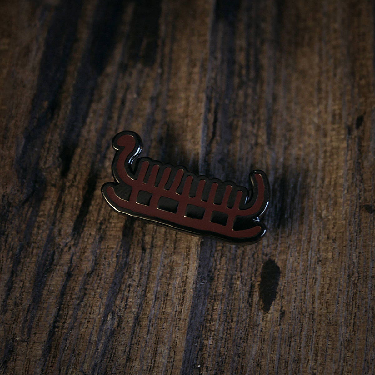 Petroglyph ship, bronze age carving - PIN