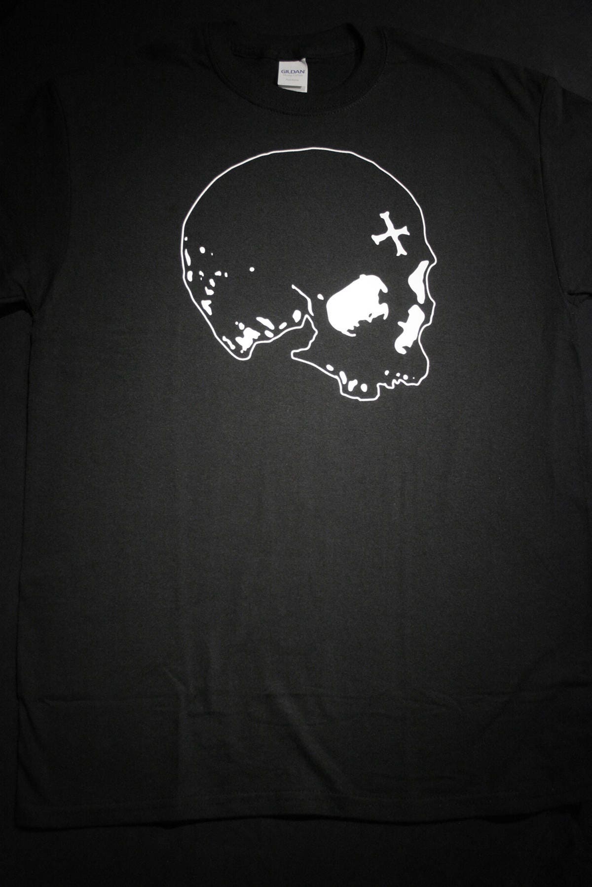 Black skull - T-shirt