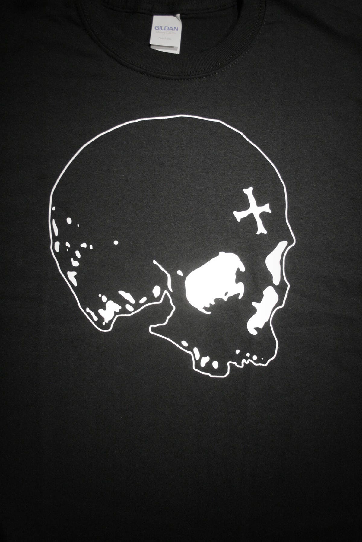 Black skull - T-shirt