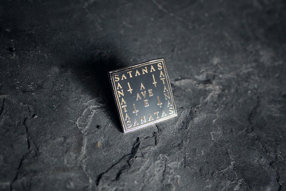 Ave Satanas, hard enamel PIN