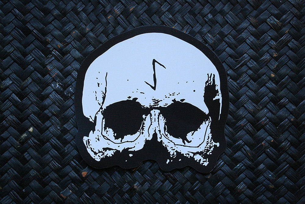 Skull rune, Eihwaz - Fridge magnet