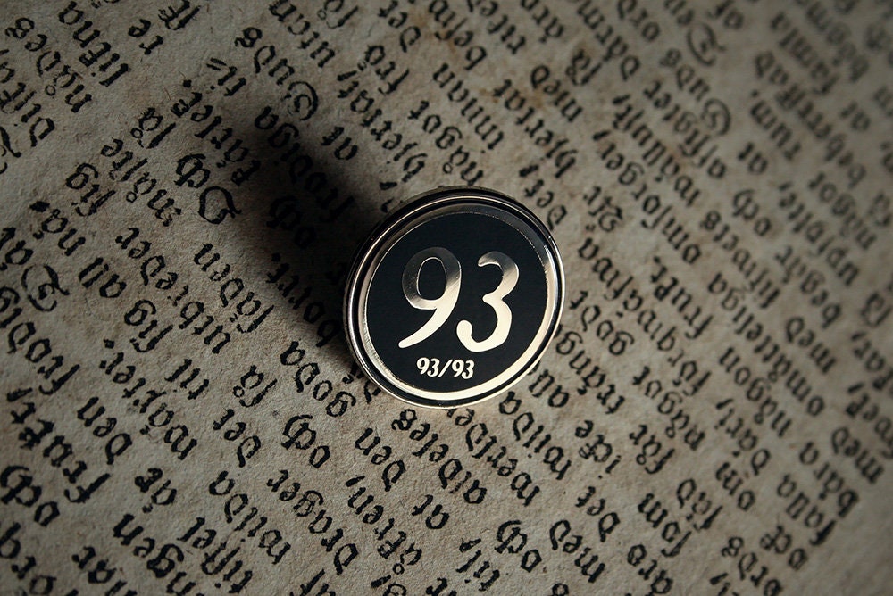 Thelema 93 93/93 Aleister Crowley - PIN