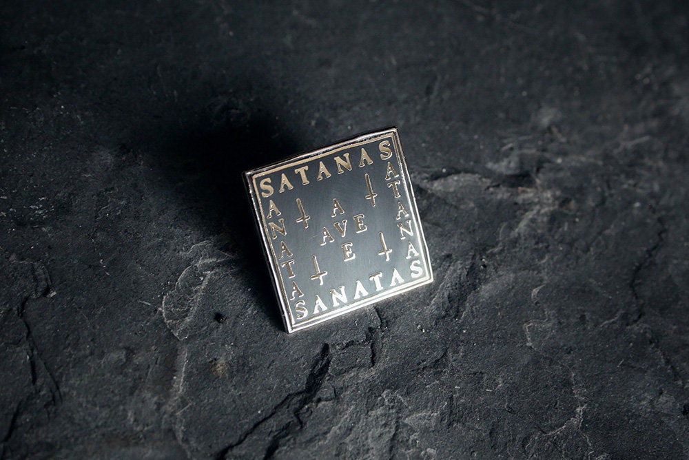 Ave Satanas, hard enamel PIN