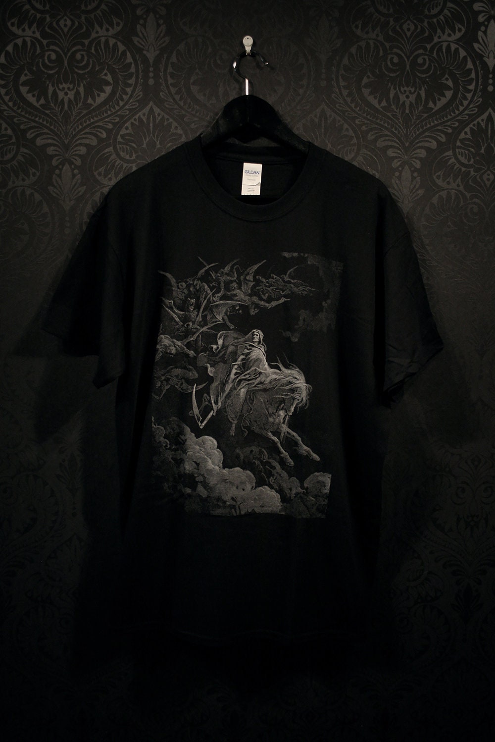 DEATH, Gustave Dore illustration - T-shirt