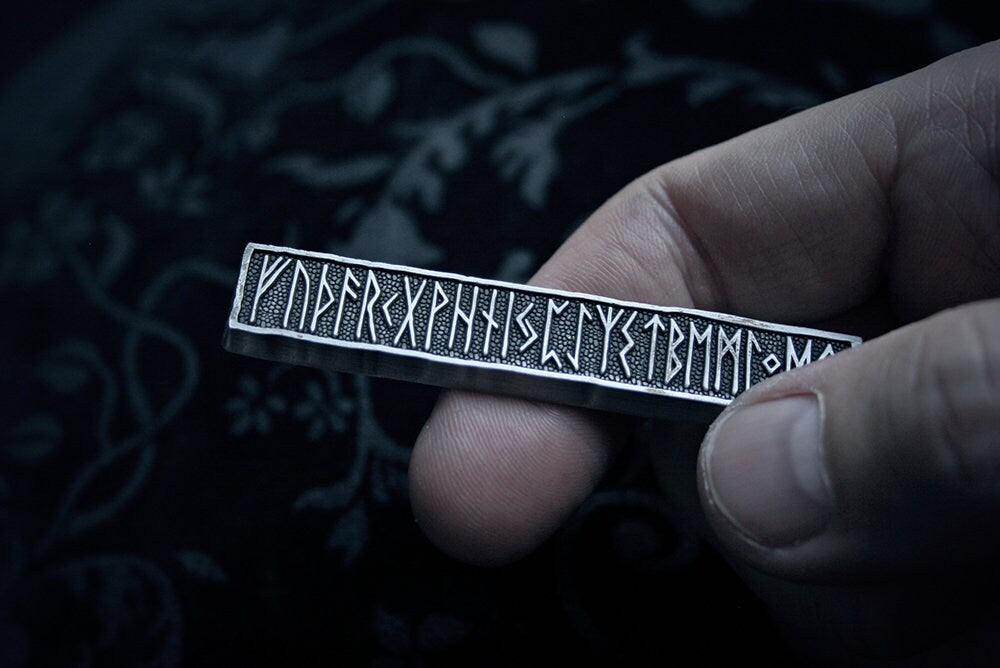 Elder futhark bottle opener, key chain - Bottle opener