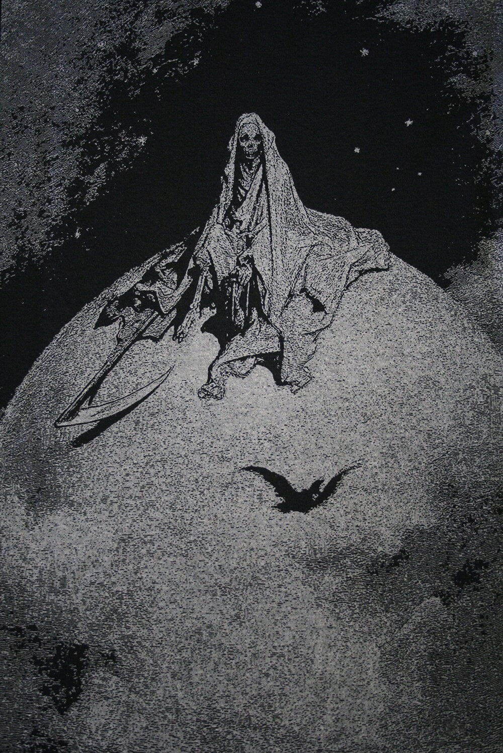 Death and the Raven, Gustave Dore illustration - T-shirt