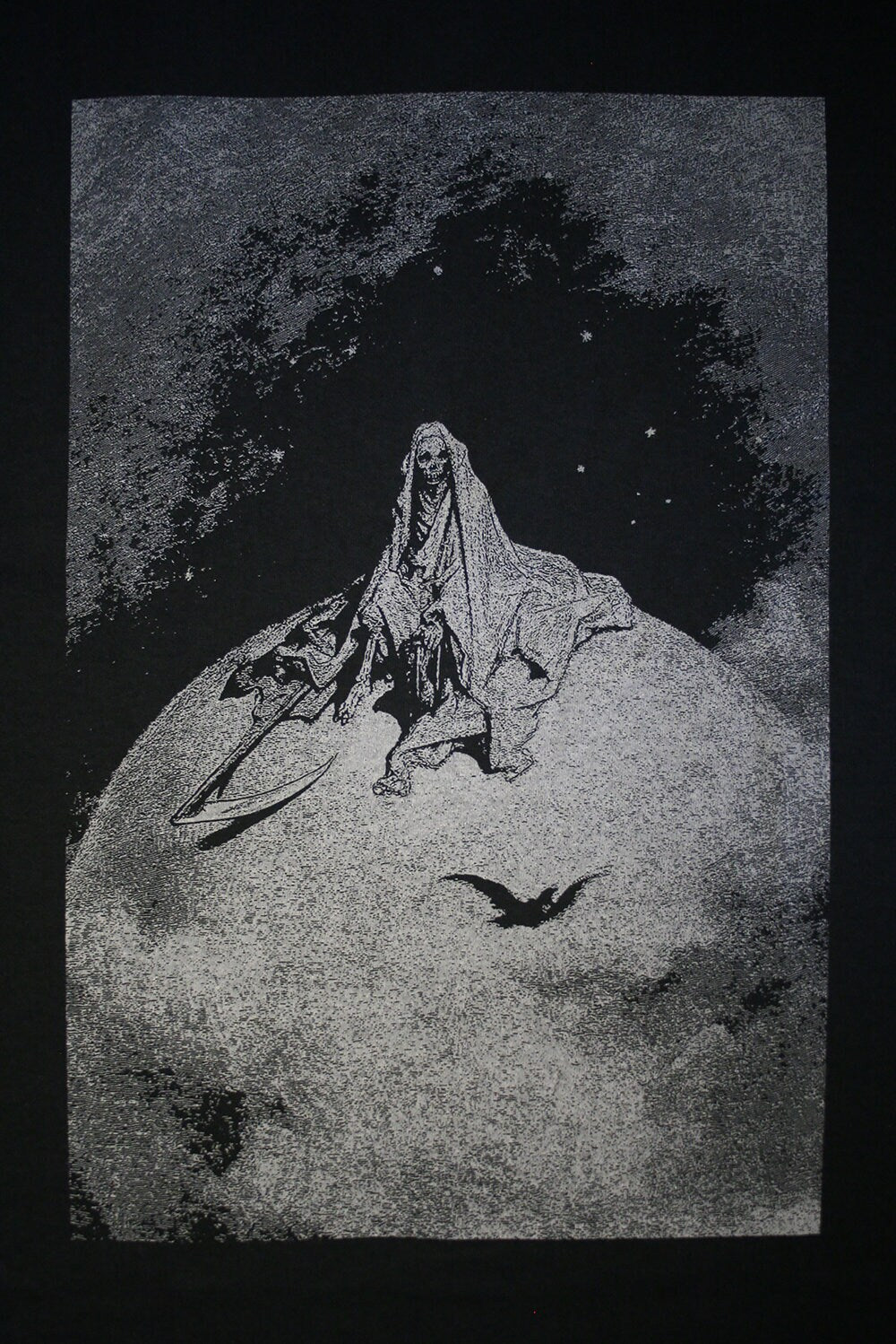 Death and the Raven, Gustave Dore illustration - T-shirt female fitted