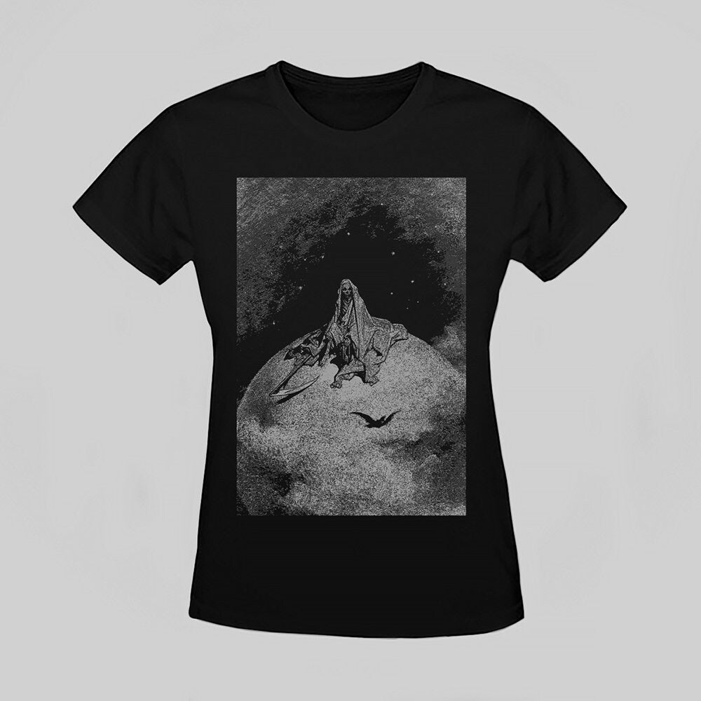 Death and the Raven, Gustave Dore illustration - T-shirt female fitted