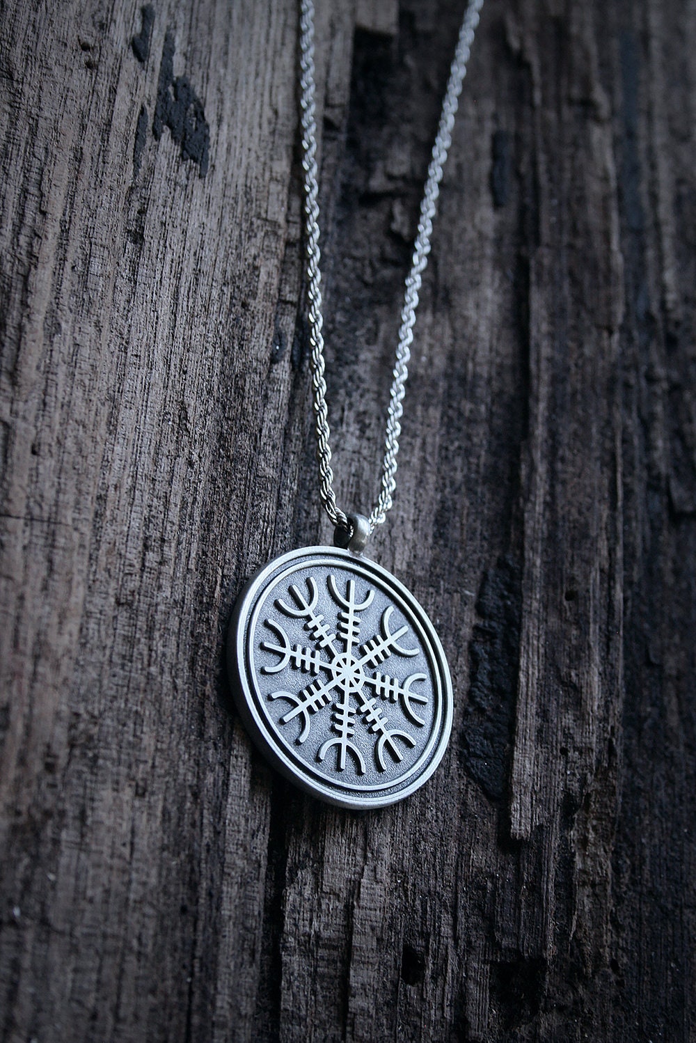 Ægishjálmur, Helm of awe (or helm of terror) - NECKLACE