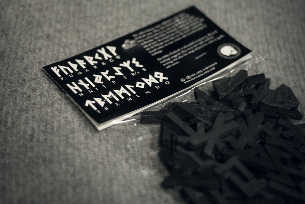 Elder Futhark Runes - fridge magnet pack
