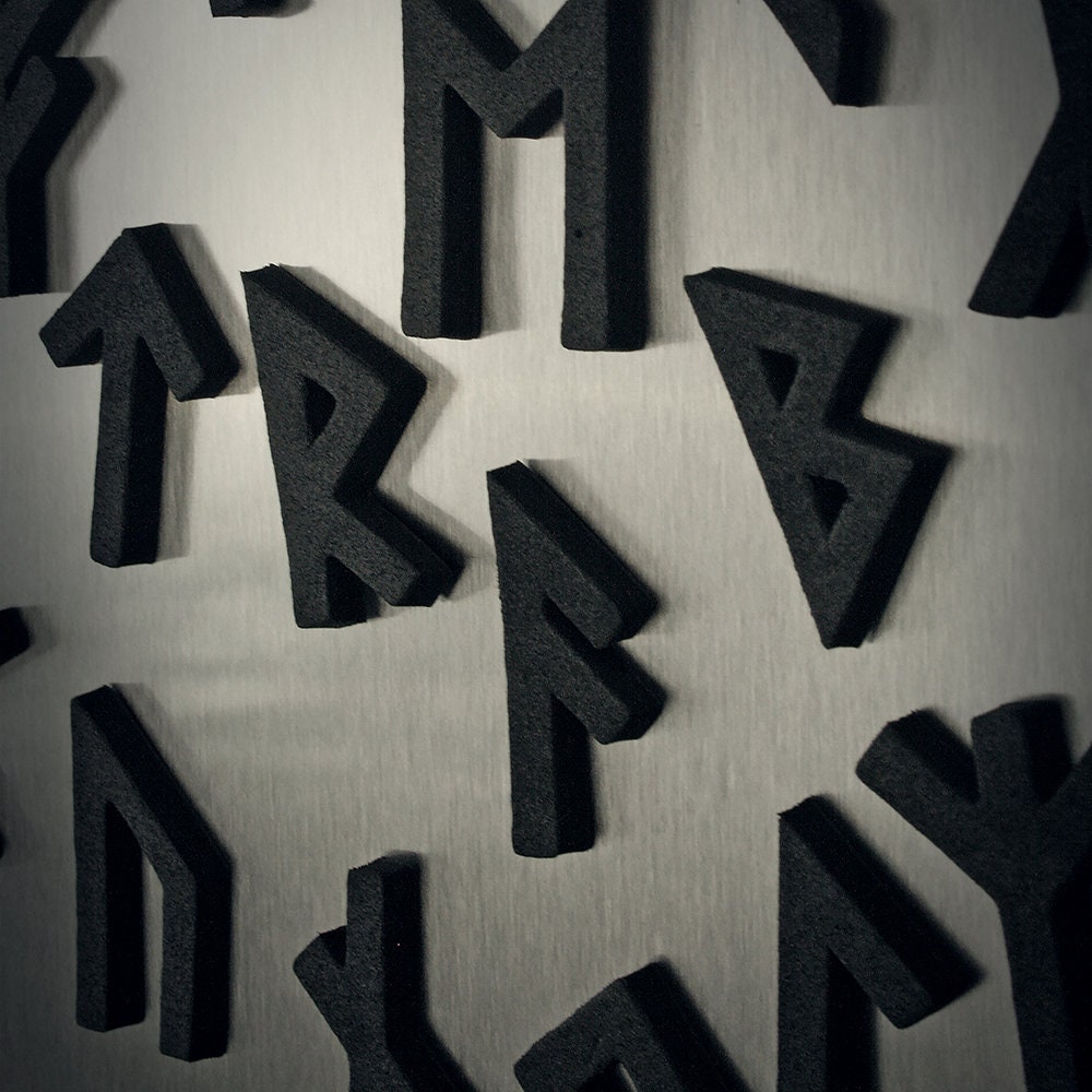 Elder Futhark Runes - fridge magnet pack