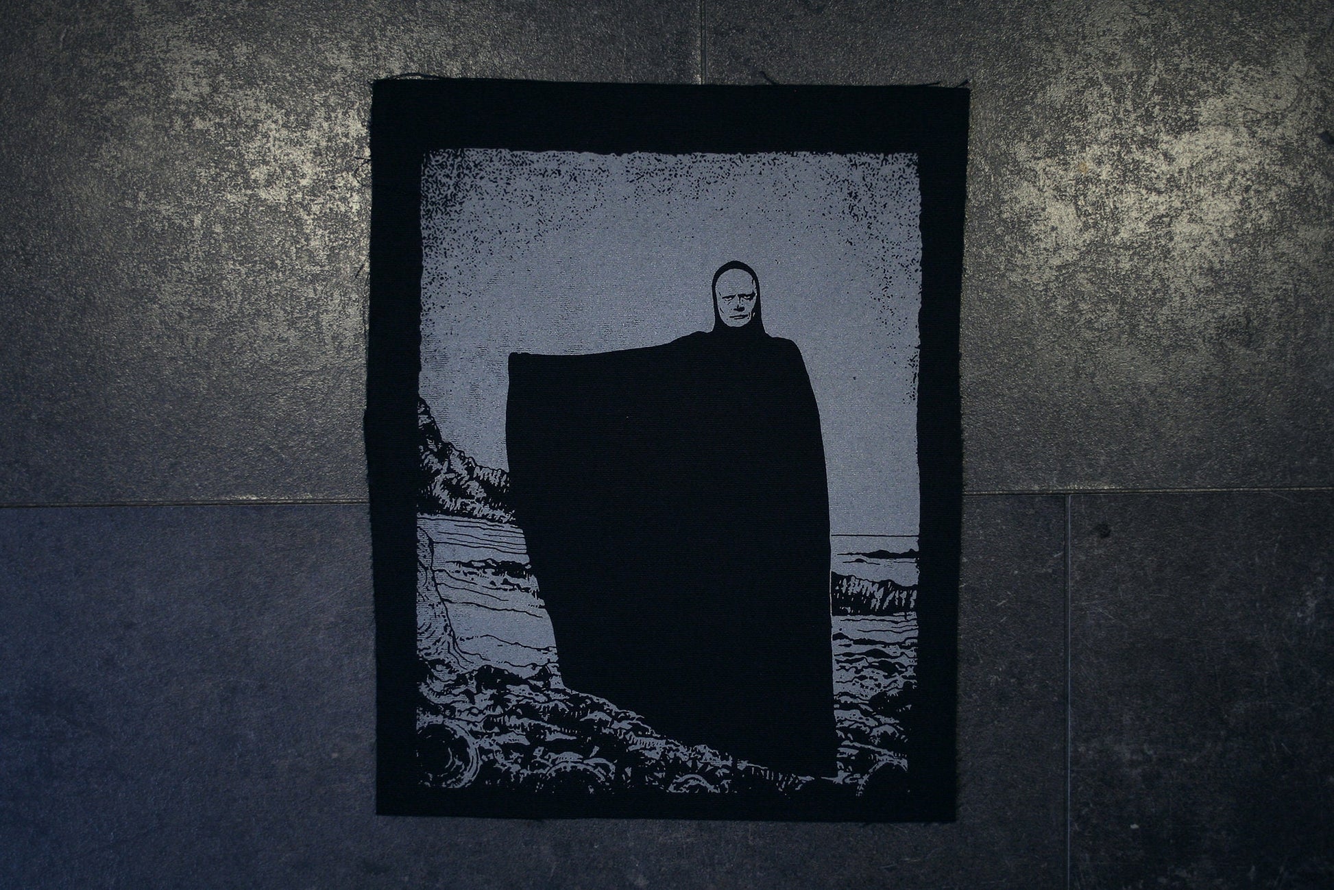 DEATH, Döden, seventh seal, sjunde inseglet  - BACK PATCH