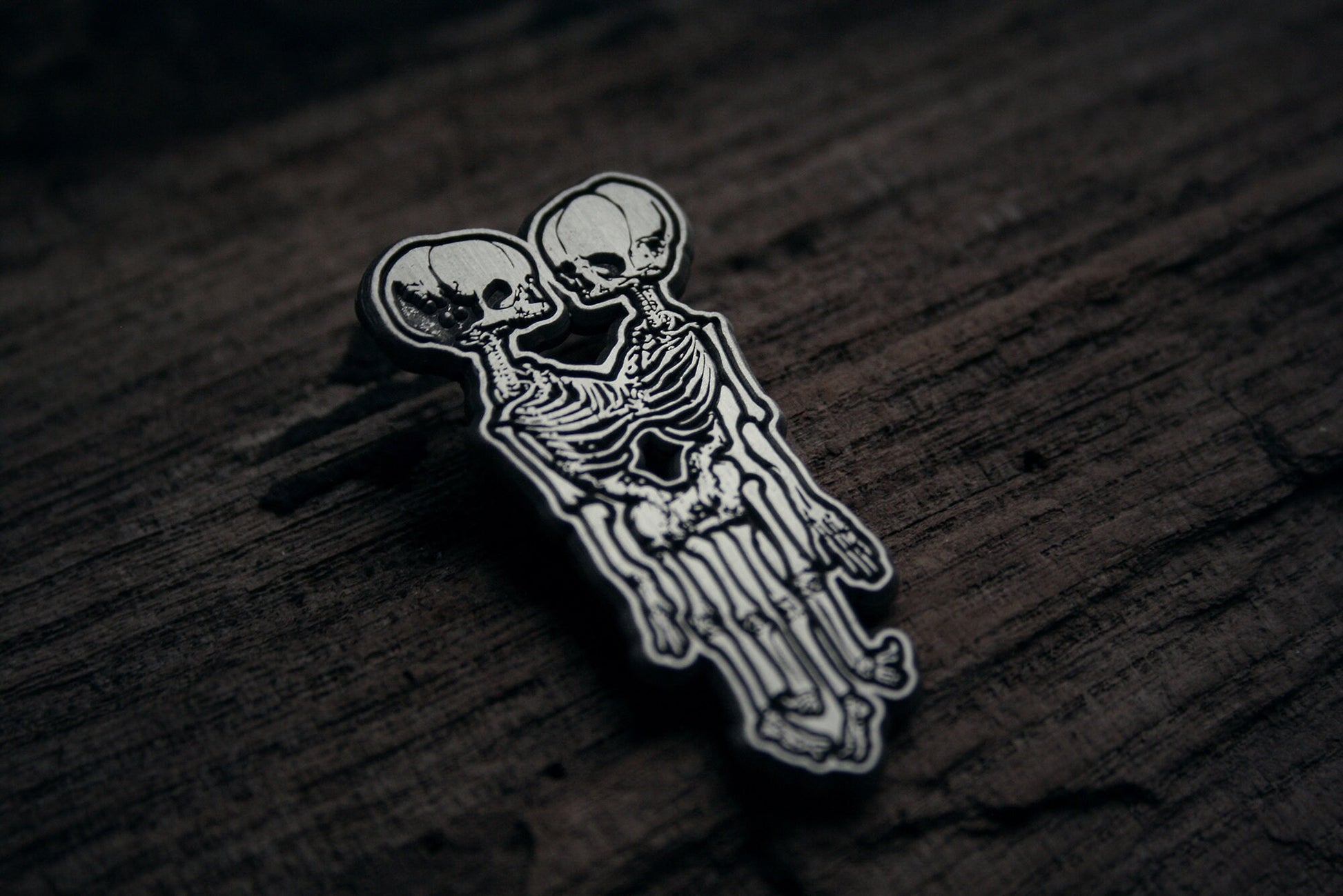 Siamese skeleton, freak, oddities baby - PIN